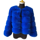 Chaqueta de piel sintética para mujer 4