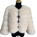 Chaqueta de piel sintética para mujer 12