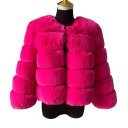 Chaqueta de piel sintética para mujer 13