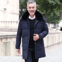 Chaqueta de plumón de invierno para hombre A1927 5