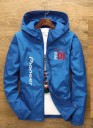 Chaqueta de primavera con capucha para hombre 1