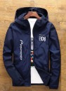 Chaqueta de primavera con capucha para hombre 2