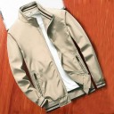 Chaqueta de primavera con cuello para hombre 6