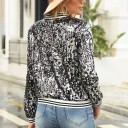 Chaqueta de primavera de mujer con lentejuelas P2127 2