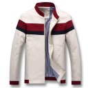 Chaqueta de primavera para hombre con rayas J2056 9