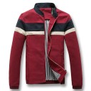 Chaqueta de primavera para hombre con rayas J2056 2