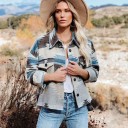 Chaqueta de primavera para mujer P2433 5