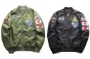 Chaqueta de vuelo para hombre con bordado J1434 1