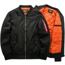 Chaqueta estilo aviador para hombre primavera/otoño J2058 7