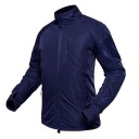 Chaqueta impermeable con capucha para hombre 7