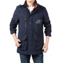 Chaqueta impermeable del ejército para hombre J2036 7
