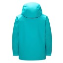 Chaqueta impermeable para exteriores para hombre con capucha Bolsillos con cremallera Puños ajustables Material transpirable Chaqueta cortavientos para deportes y senderismo 2