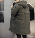 Chaqueta larga de invierno para hombre F1239 2