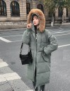 Chaqueta larga de invierno para mujer P1795 5