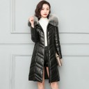 Chaqueta larga de invierno para mujer P2238 4