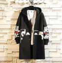 Chaqueta larga de otoño para hombre F1241 7