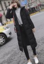 Chaqueta larga de plumas para mujer J779 11