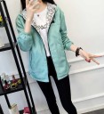 Chaqueta reversible de primavera para mujer J780 35