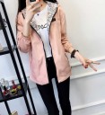Chaqueta reversible de primavera para mujer J780 32