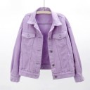Chaqueta vaquera de mujer A1846 6