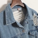 Chaqueta vaquera de mujer con un diseño interesante. 2
