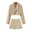 Chaqueta y falda de mujer 6