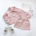 Chaqueta y falda niña L1153 6