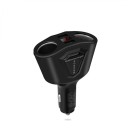 Chargeur de voiture Dual USB avec répartiteur de prise allume-cigare A1754 2