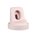 Charging Stand for Apple Watch Circular Slot for Charging Pad Cable Routed Through Base Watch Stands on Side with Display Facing Forward 3