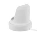Charging Stand for Apple Watch Circular Slot for Charging Pad Cable Routed Through Base Watch Stands on Side with Display Facing Forward 12