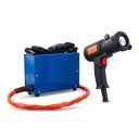 Chauffage inductif magnétique manuel Podofo 1500 W Chauffage sans flamme Ensemble complet dans une mallette Noir et bleu Pour vis et écrous rouillés 7