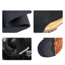 Chauffe-ankles résistant au vent Taille universelle Unisexe protection des chevilles pour la conduite de moto gris foncé 3