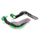 Chauffe-mains universel pour guidon de moto, scooter et vélo électrique, protection des leviers de frein, renforcement en aluminium, finition 6
