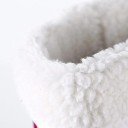 Chauffe-pieds électrique 27 x 26 x 22 cm Sac de massage doux chauffant 220V 5 niveaux de température Housse amovible et lavable Tapis chaud d'hiver 4