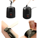 Chauffeur de cire 200 ml 13 x 10 cm Chauffeur de dépilation portable compact avec régulation de température continue, chauffage en spirale et témoin lumineux pour tous les types de cires 2