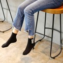 Chaussettes à chevilles pour femmes avec perles A670 3