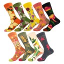 Chaussettes à imprimé floral 1