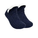 Chaussettes antidérapantes d'hiver avec doublure chaude Tailles Chaussettes confortables pour dormir marcher dans l'appartement 2