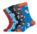Chaussettes avec différents motifs 1