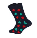 Chaussettes avec imprimé de fruits et légumes 8