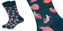 Chaussettes avec imprimé de fruits et légumes 1