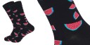 Chaussettes avec imprimé de fruits et légumes 2