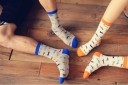 Chaussettes avec motif de chiens 2