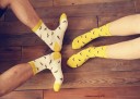 Chaussettes avec motif de chiens 3