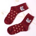 Chaussettes chaudes pour femmes - Animaux sauvages 13