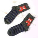 Chaussettes chaudes pour femmes - Animaux sauvages 14
