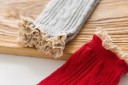 Chaussettes chaudes pour femmes avec volants 8