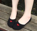 Chaussettes chevilles pour femmes avec un cœur - 5 paires 3