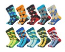 Chaussettes colorées pour hommes - 10 paires 2