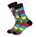 Chaussettes colorées pour hommes 4